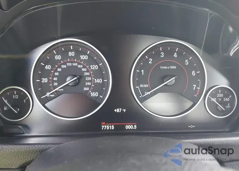 2016 BMW 328I xDrive из США, поврежденный, VIN WBA8E3G50GNU00822